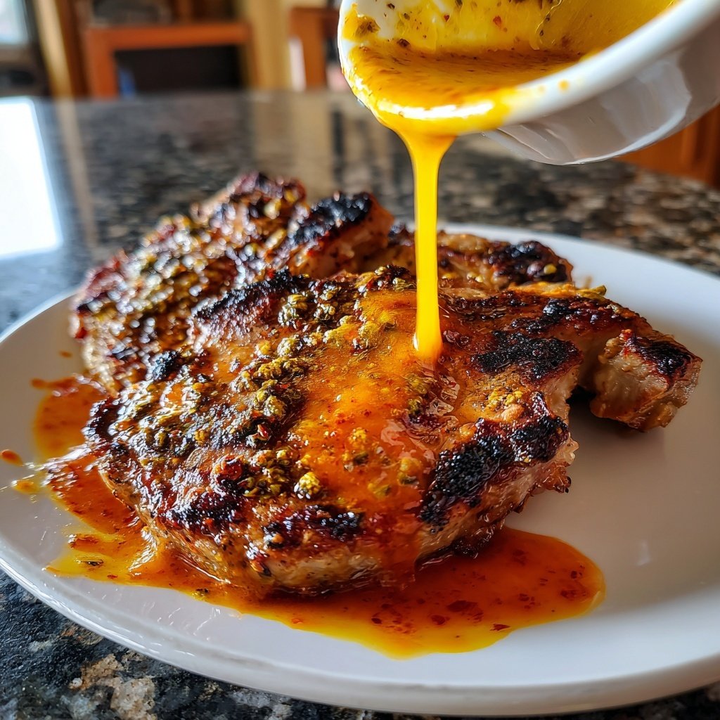 Blumenkohl Steak Mit Paprika Marinade