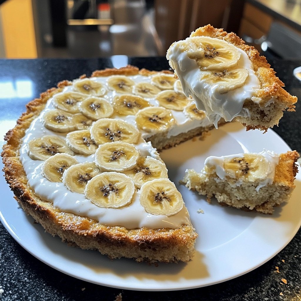 Bananenkuchen mit Joghurt