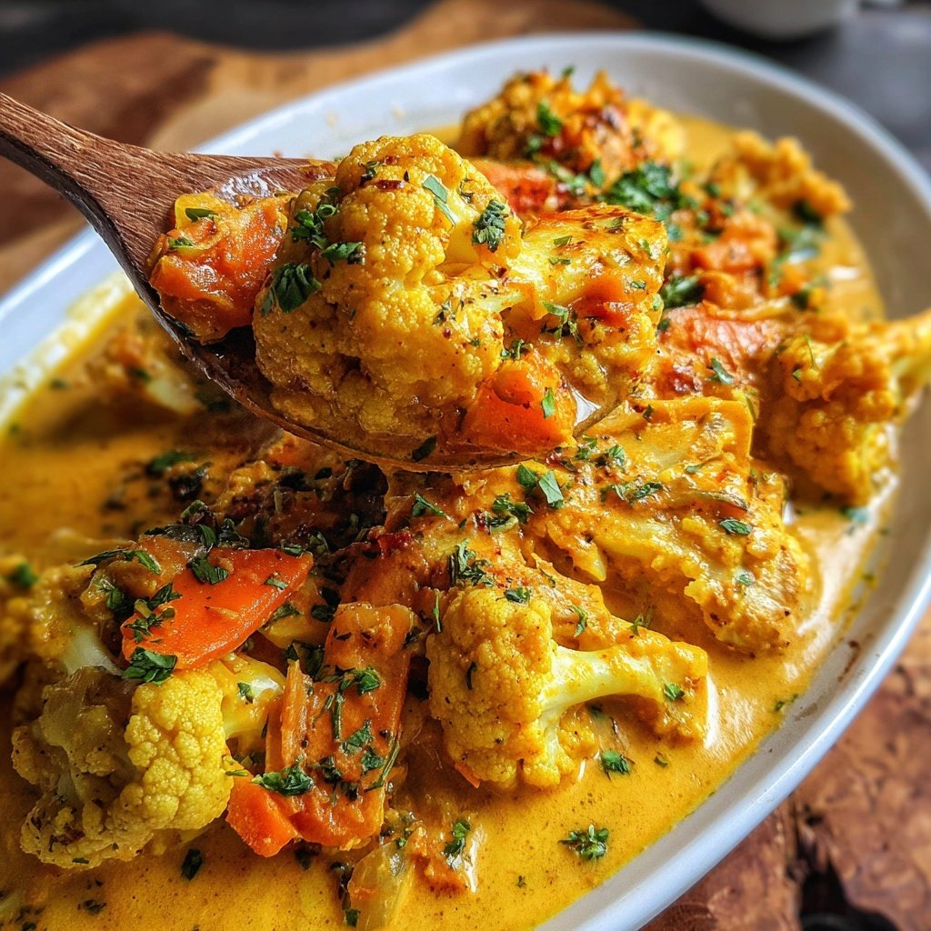 Gemüsecurry mit Blumenkohl