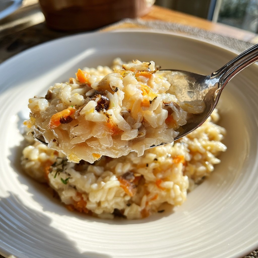 Risotto mit Fenchel und Orange