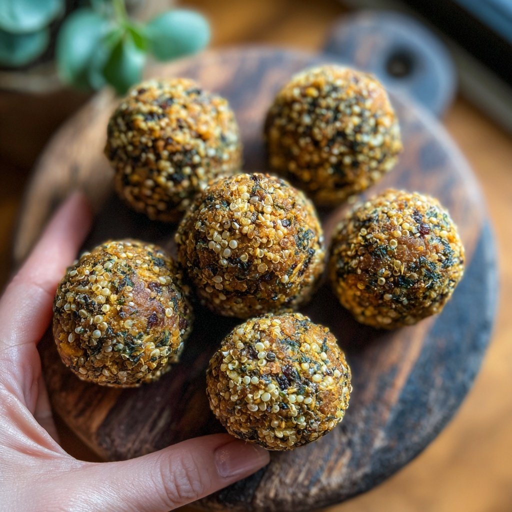 Protein Bällchen gesunder Snack