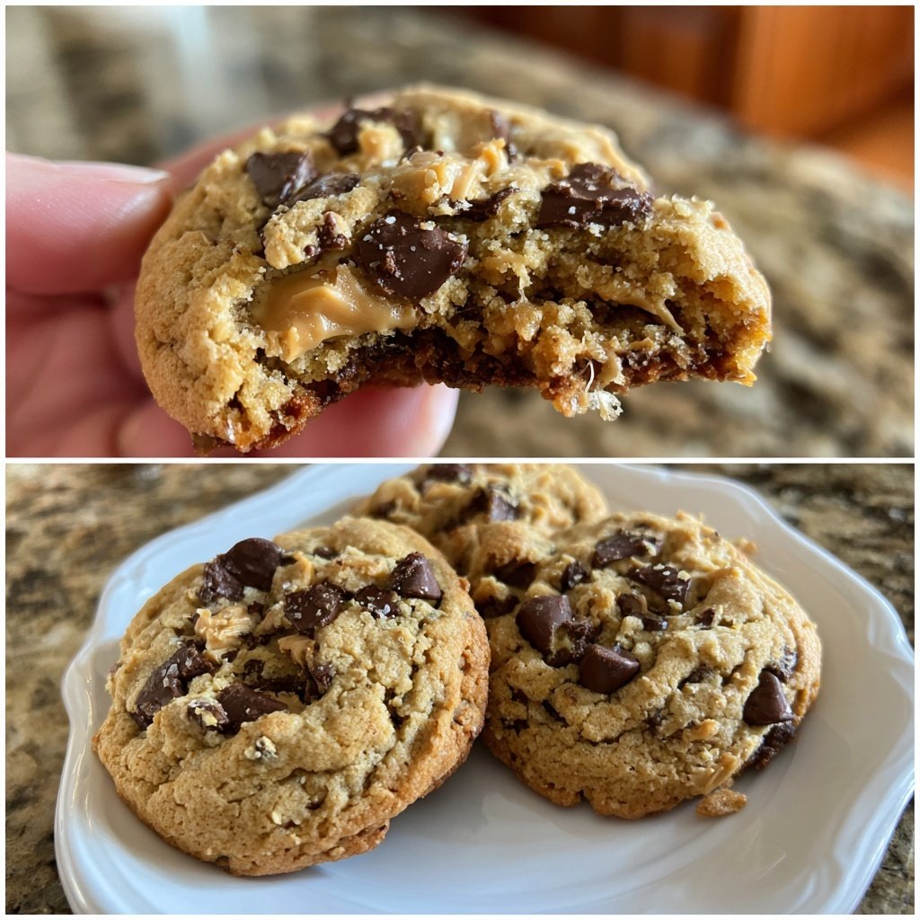 Cookies mit Erdnussbutter