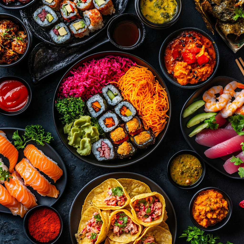 Globale Lieblingsrezepte für Zuhause